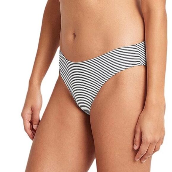 Sea Level POSITANO STRIPE REGULAR BIKINI PANT NIGHT SKY Size 10 - Picture 2 of 6